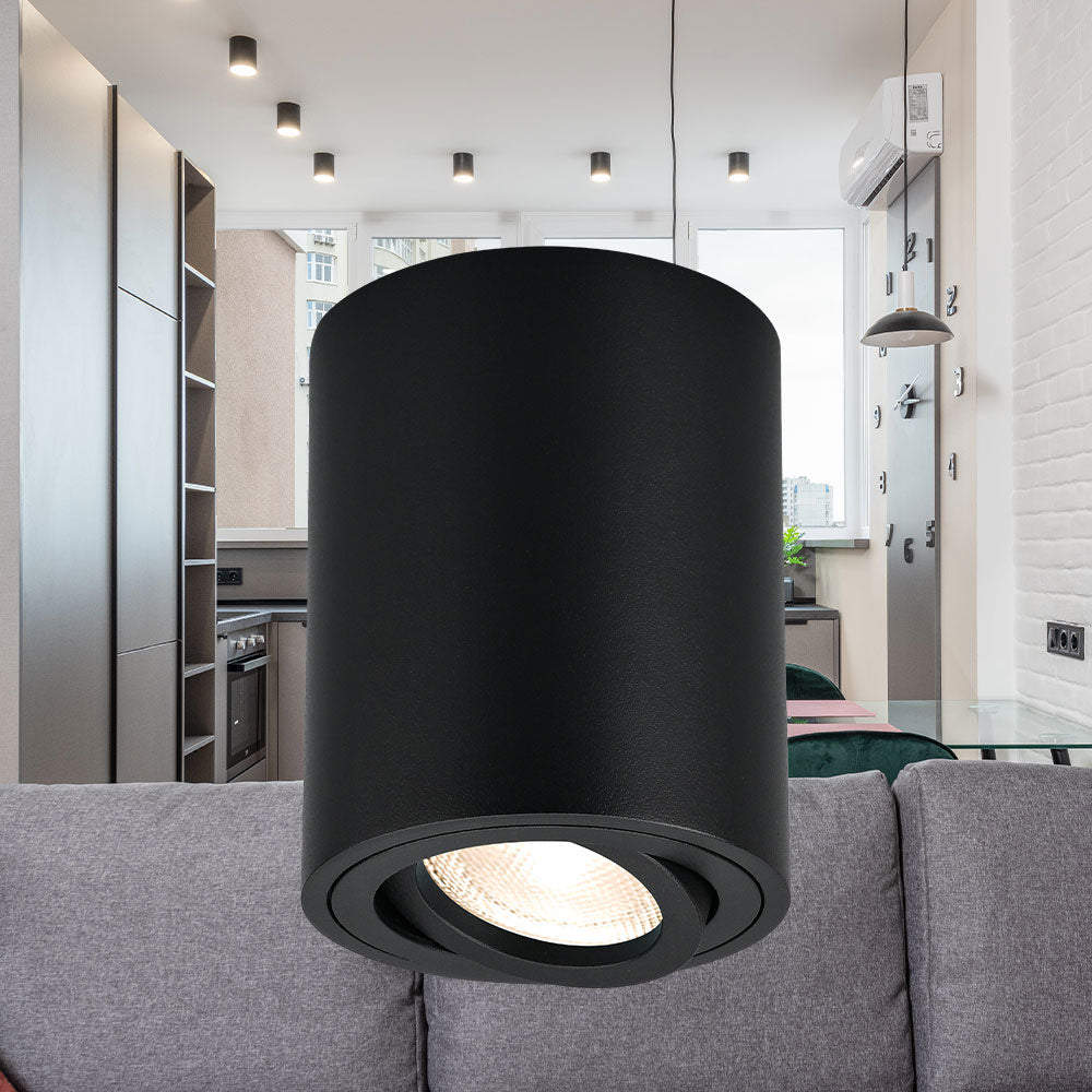 BRY-GAMA-8011-OKRUGLA-CRNA-GU10-ROZETNA-PLAFONSKI SPOT SVETILJKA