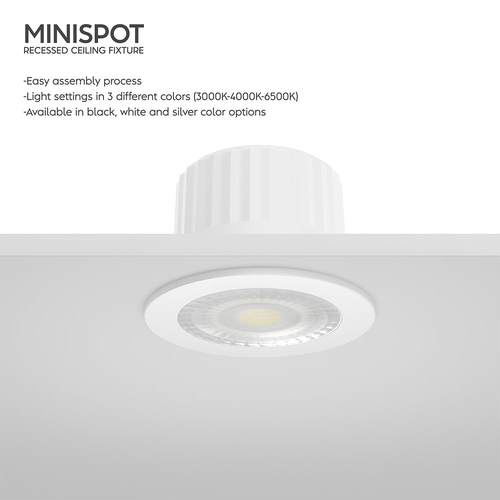 BRY-A-3W-38D-3C-3IN1-IP54-LED MINISPOT SVETILJKA