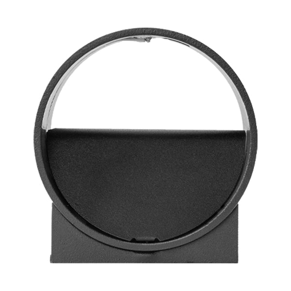 BRY-AVVA-WL01-8W-OKRUGLA-CRNA-3000K-LED ZIDNA SVETILJKA