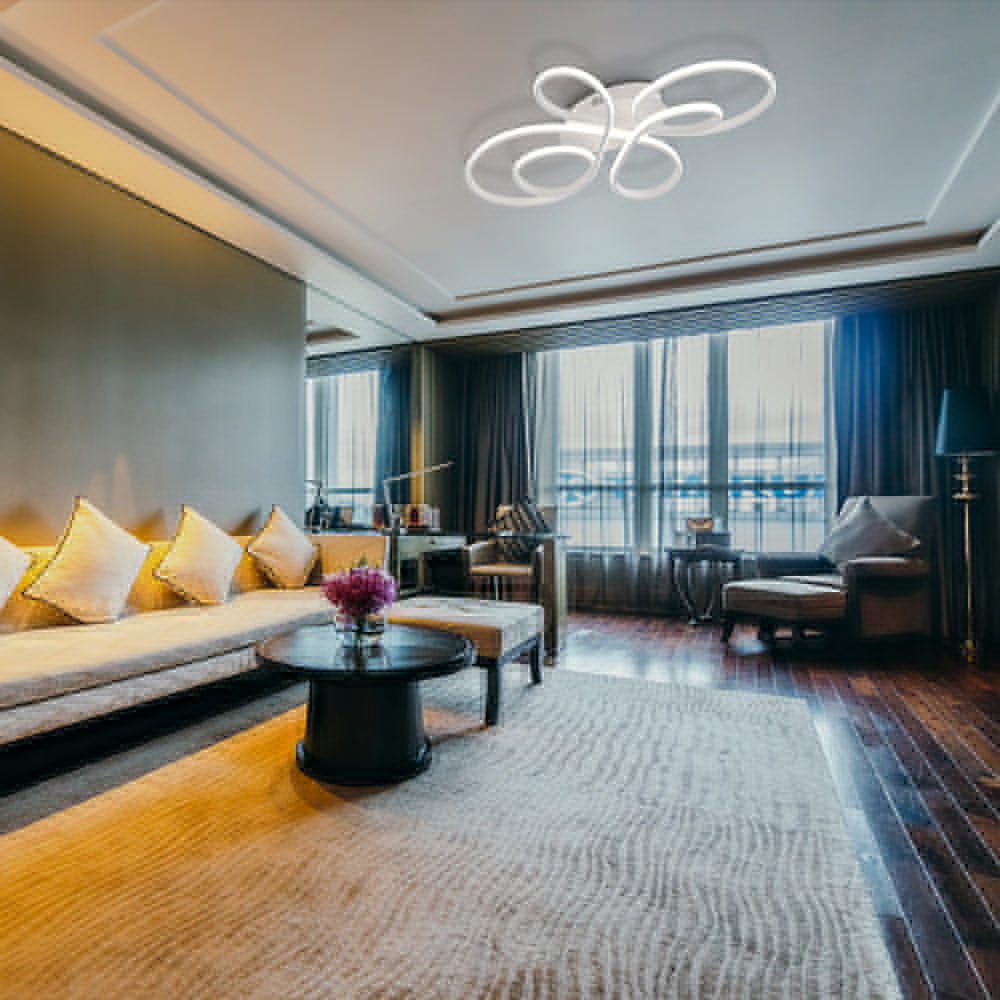 BRY-NELA-SR2-RND-BELA-65W-SA DALJINSKIM-IP20-LED PLAFONJERA