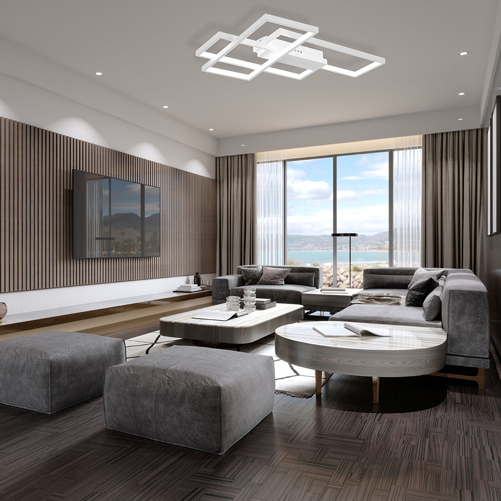 BRY-NELA-SS2-RND-BELA-65W-SA DALJINSKIM-IP20-LED PLAFONJERA