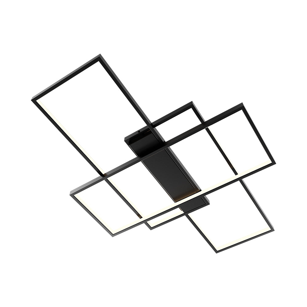 BRY-NELA-SS3-RND-CRNA-80W-SA DALJINSKIM-IP20-LED PLAFONJERA