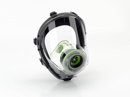 Maska od termoplastike  za jedan filter