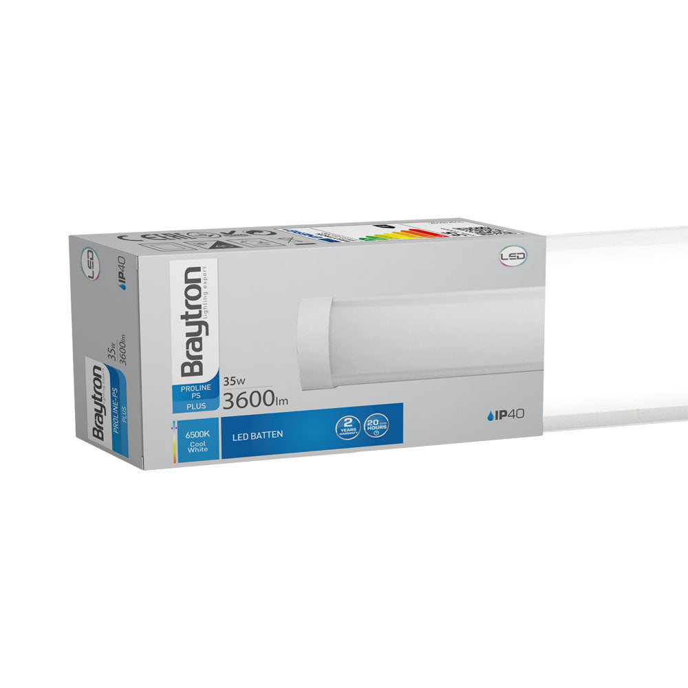 BRY-PROLINE-PS-35W-1.2MT-PLASTICNA-6500K-LED ZIDNA SVETILJKA