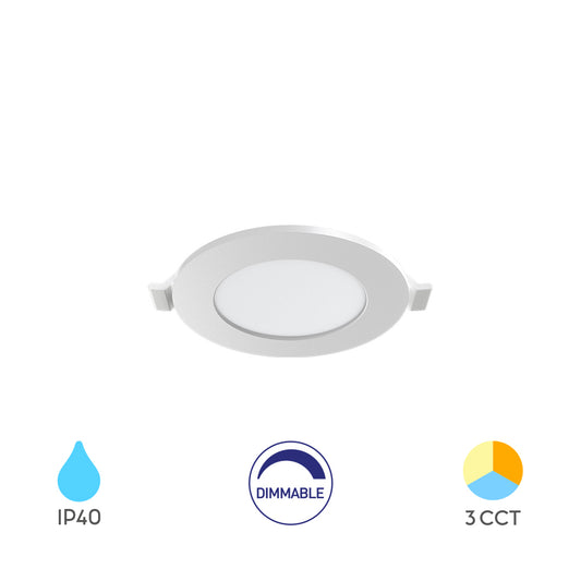 BRY-SMD-CRP-4W-KRUG-DIMABILNI-3INC-BELI-3U1-UGRADNI LED PANEL