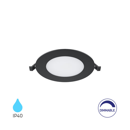 BRY-SMD-CRP-6W-OKRUGLI-DIMABILNI-4INC-CRNI-3000K-UGRADNI LED PANEL
