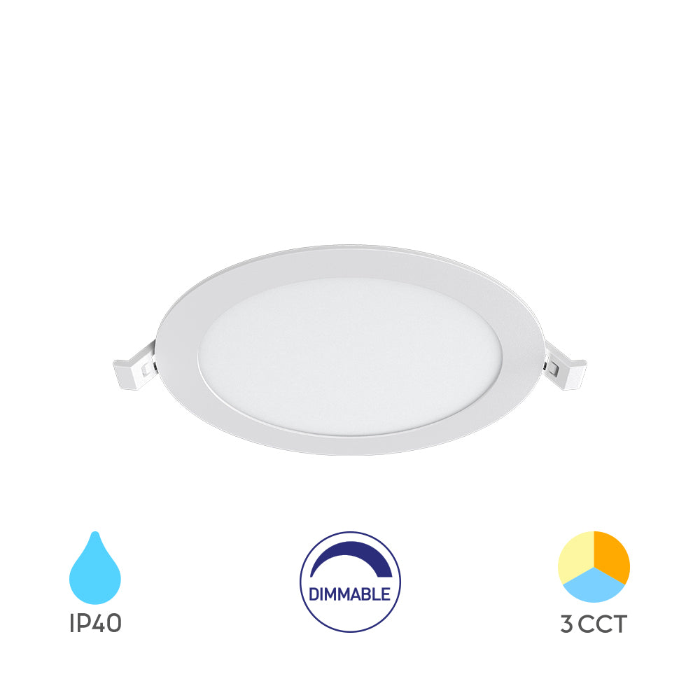 BRY-SMD-CRP-12W-KRUG-DIMABILNI-8INC-BELI-3U1-UGRADNI LED PANEL