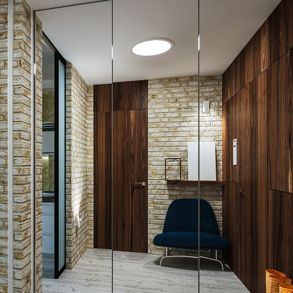 BRY-SMD-CRP-18W-OKRUGLI-DIMABILNI-8INC-BELI-6500K-UGRADNI LED PANEL