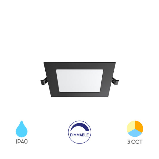 BRY-SMD-CSP-4W-KOCKA-DIMABILNI-3INC-CRNI-3U1-UGRADNI LED PANEL