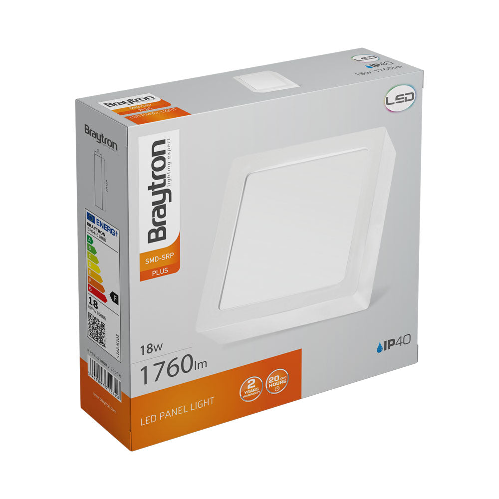 BRY-SMD-SRP-18W-KVADRATNI-BELI-3000K-NADGRADNI LED PANEL