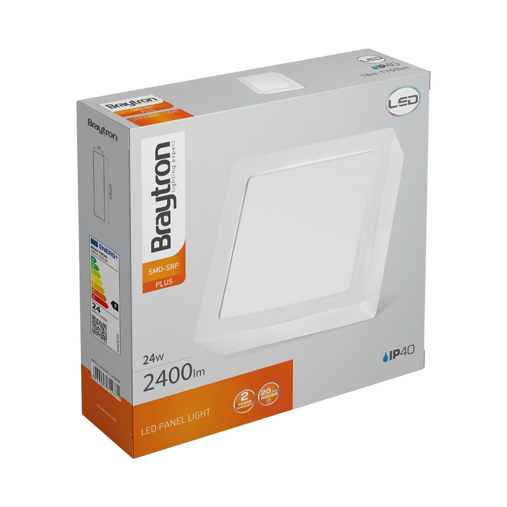 BRY-SMD-SRP-24W-KVADRATNI-BELI-6500K-NADGRADNI LED PANEL