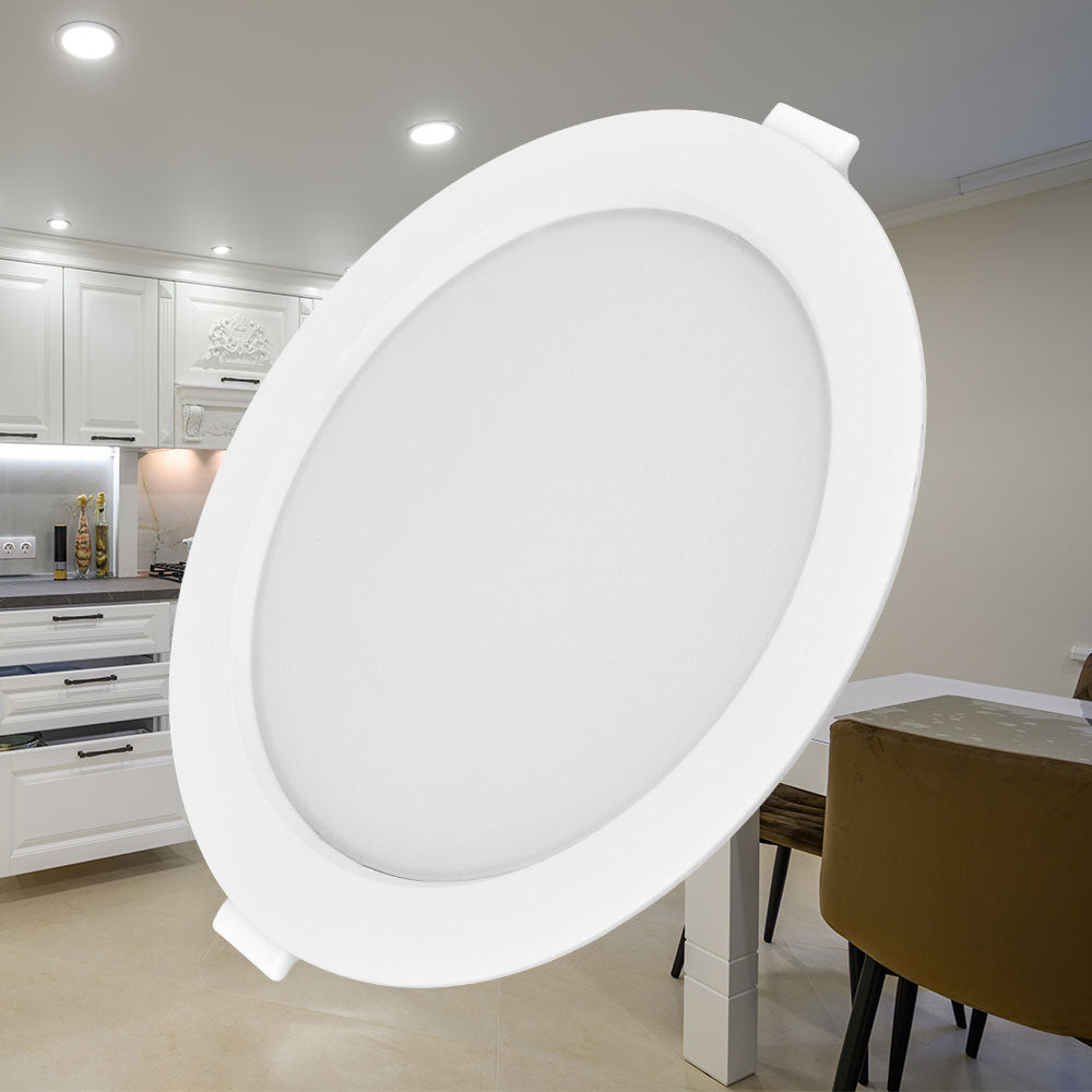 BRY-BASIC-25W-8INC-BELA-4000K-LED SPOT SVETILJKA-DAUNLAJTER