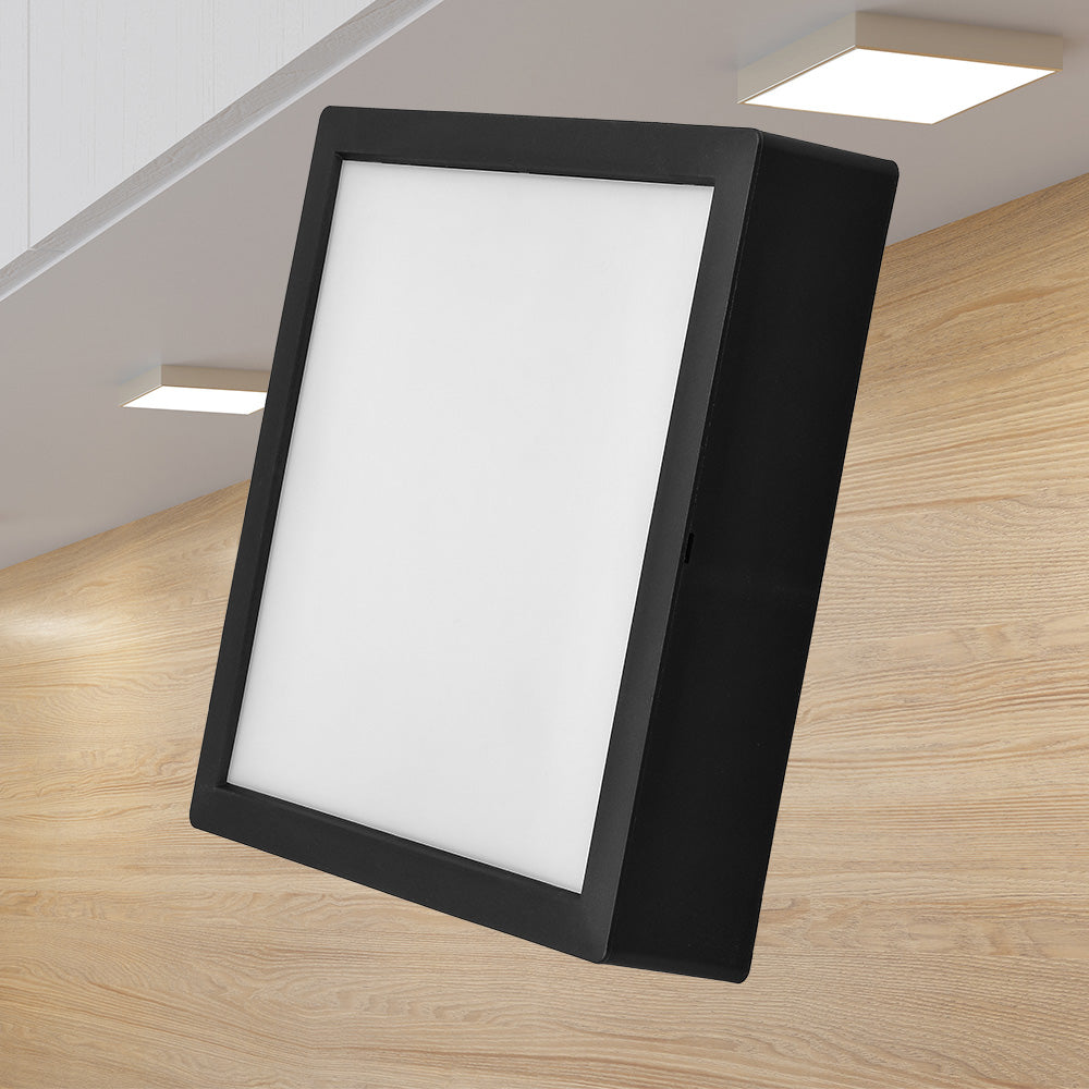 BRY-BASIC-SRP-24W-KVADRATNI-CRNI-3000K-NADGRADNI LED PANEL