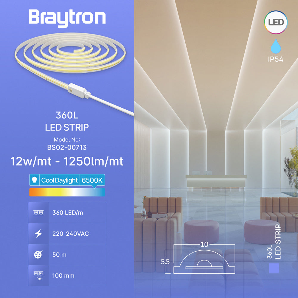 BRY-COBLINE-360L-COB-6500K-CLR-220V-IP54-LED TRAKA