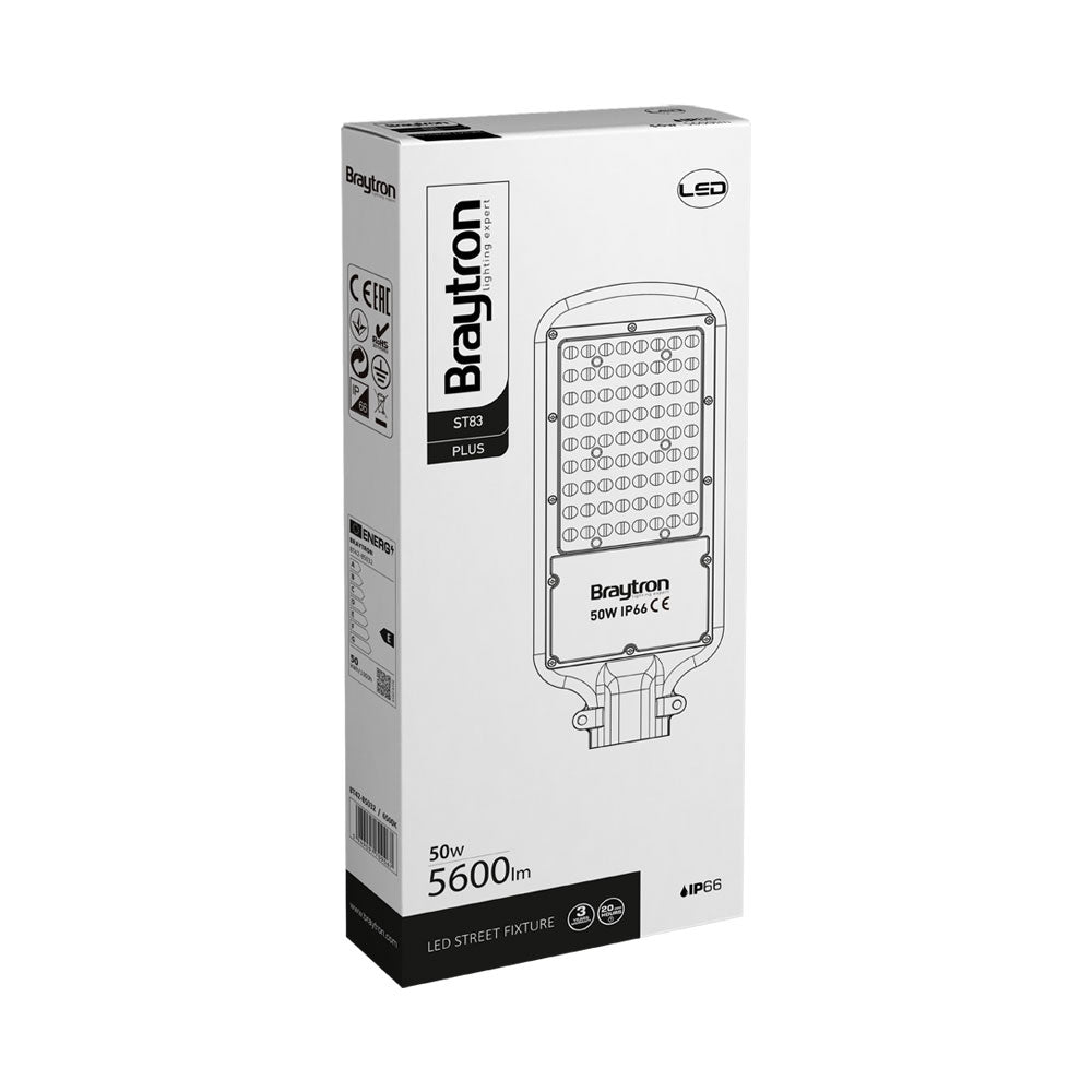 BRY-ST83-50W-GRY-6500K-IP66-LED ULICNA SVETILJKA