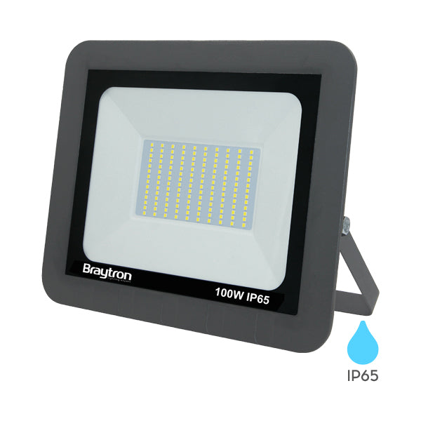 BRY-FLOOD-SD-100W-GRY-3000K-IP65-LED REFLEKTOR
