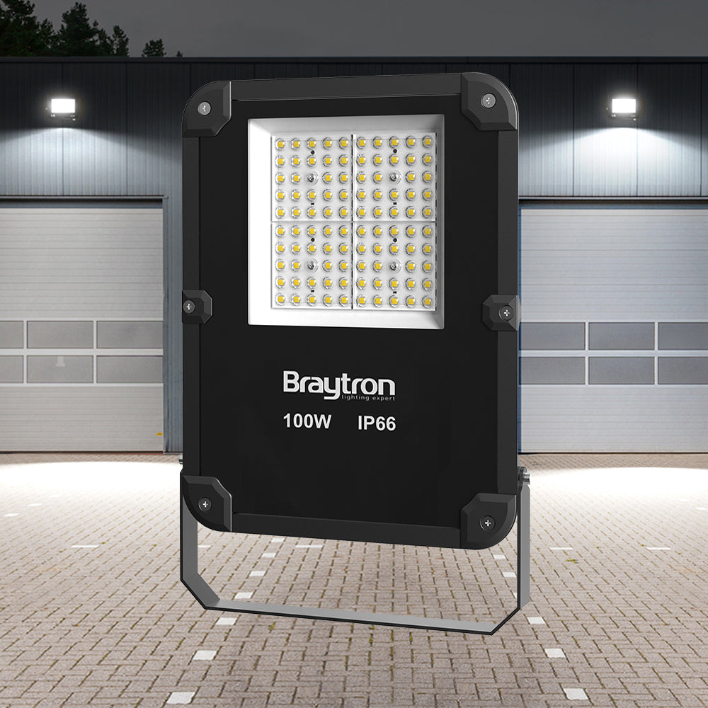BRY-FLOOD-PL-100W-SIVI-6500K-IP66-LED REFLEKTOR