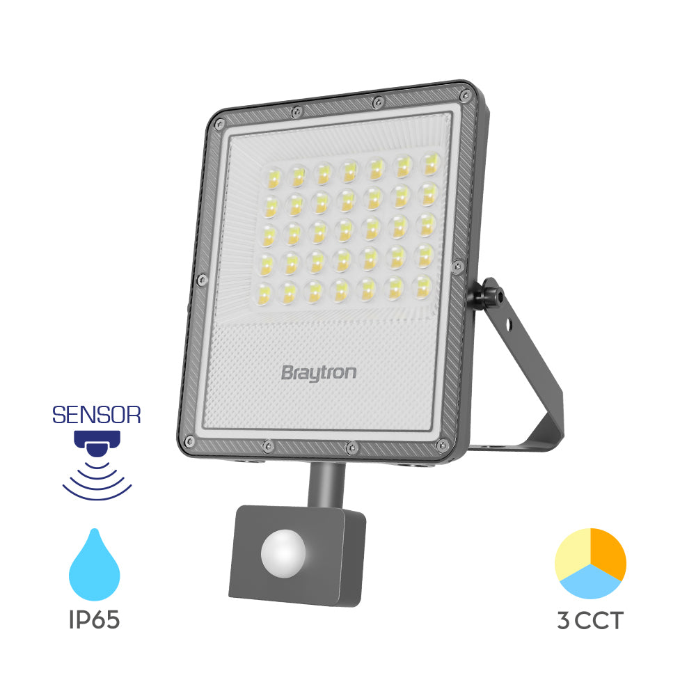 BRY-FLOOD-PF-30W-SIVI-3U1-SNS-IP65-LED REFLEKTOR