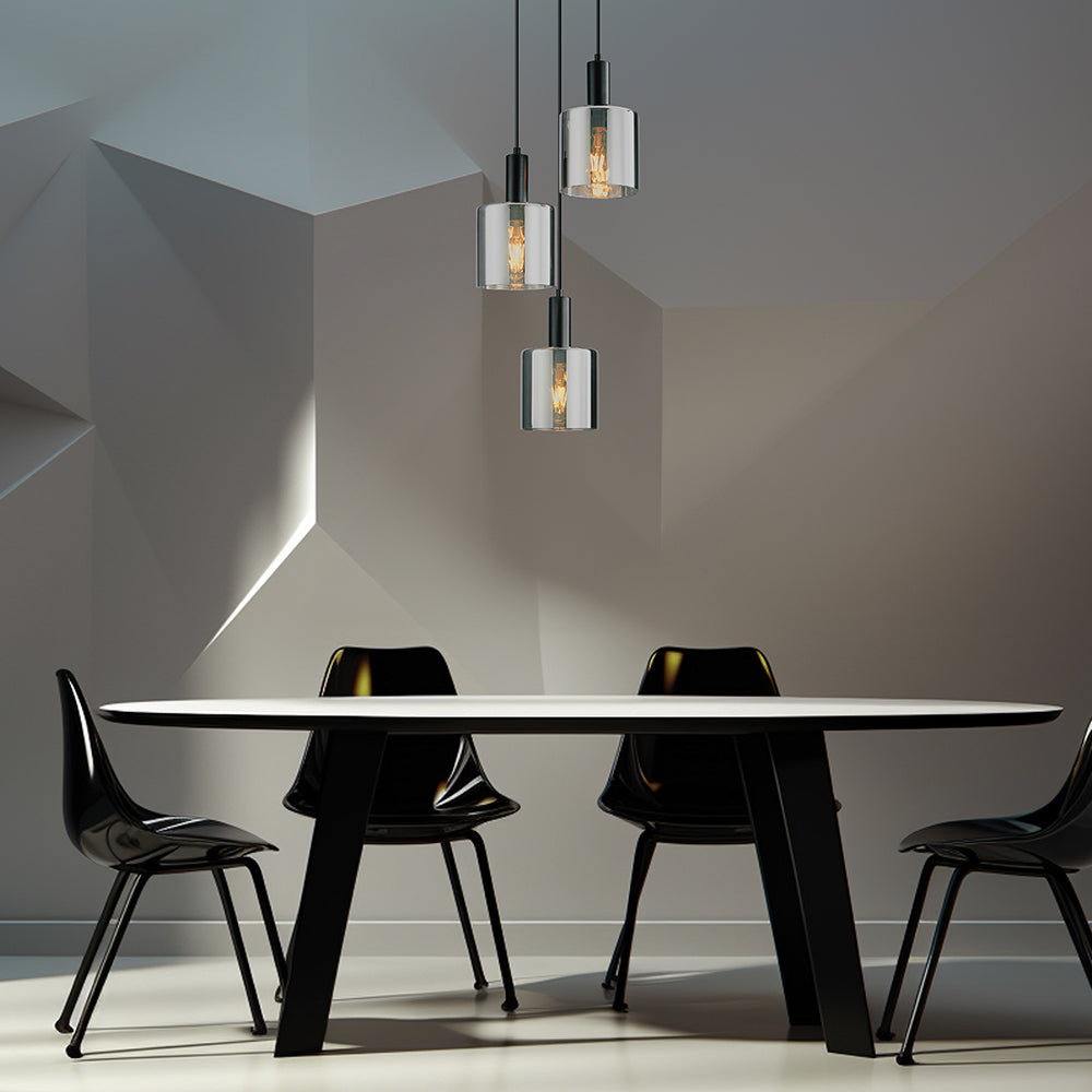 BRY-S007R-3H-3xE27-SLV-DEKORATIVNA VISILICA