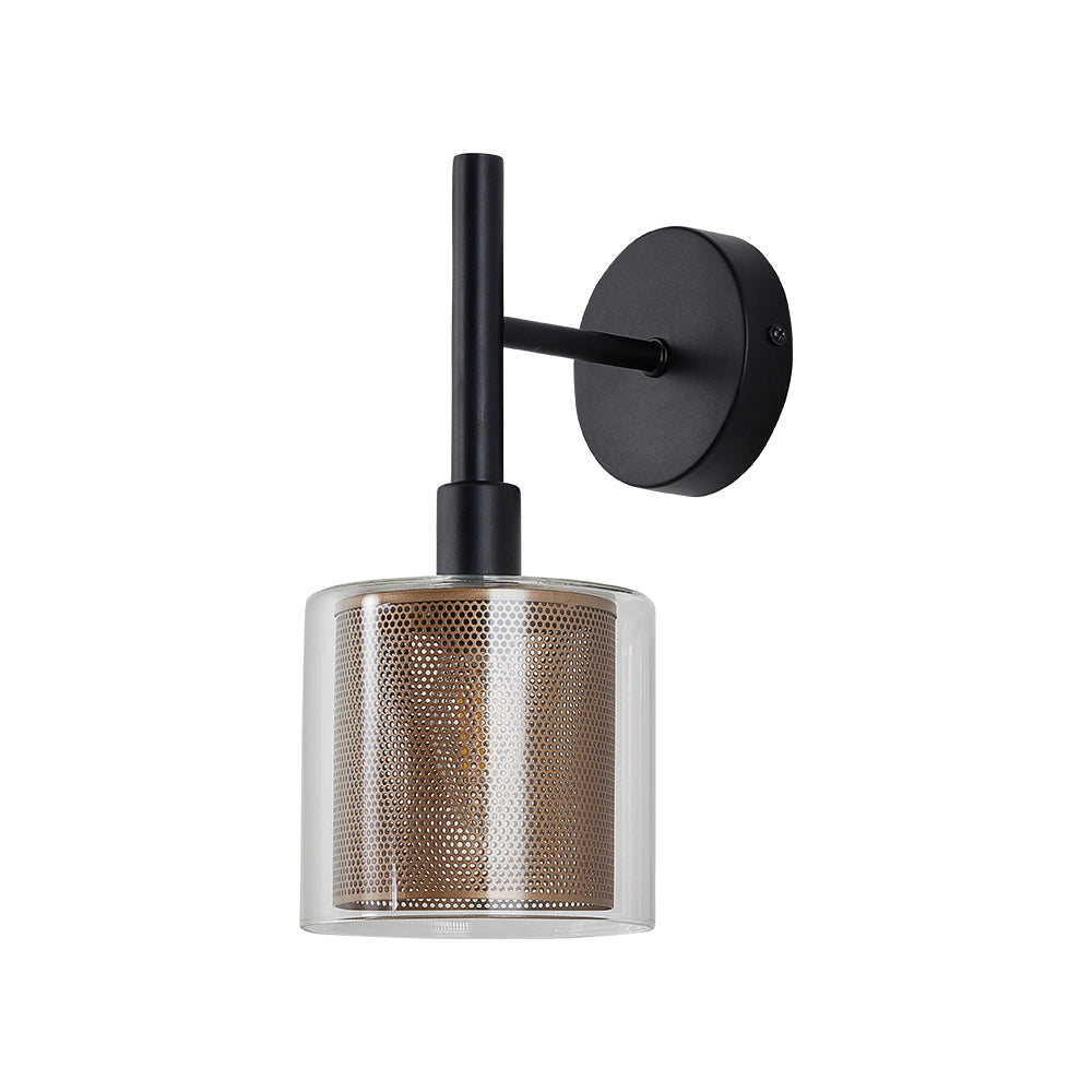 BRY-S008W-1H-1xE14-SLV-DEKORATIVNA ZIDNA SVETILJKA