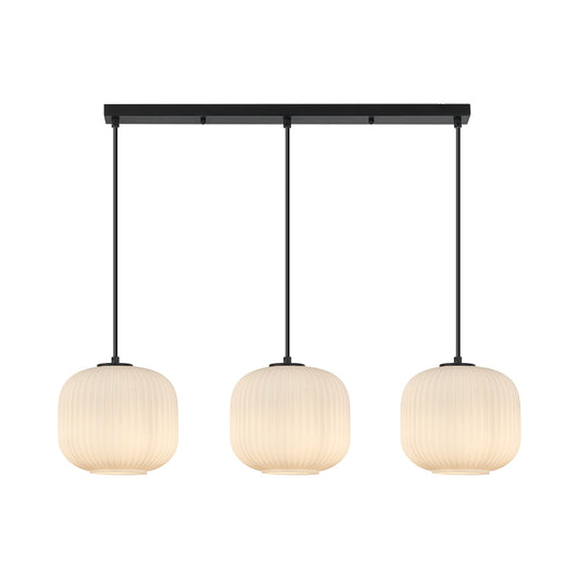 BRY-S009S-3H-1xE27-OPL-CRNI-DEKORATIVNA VISILICA