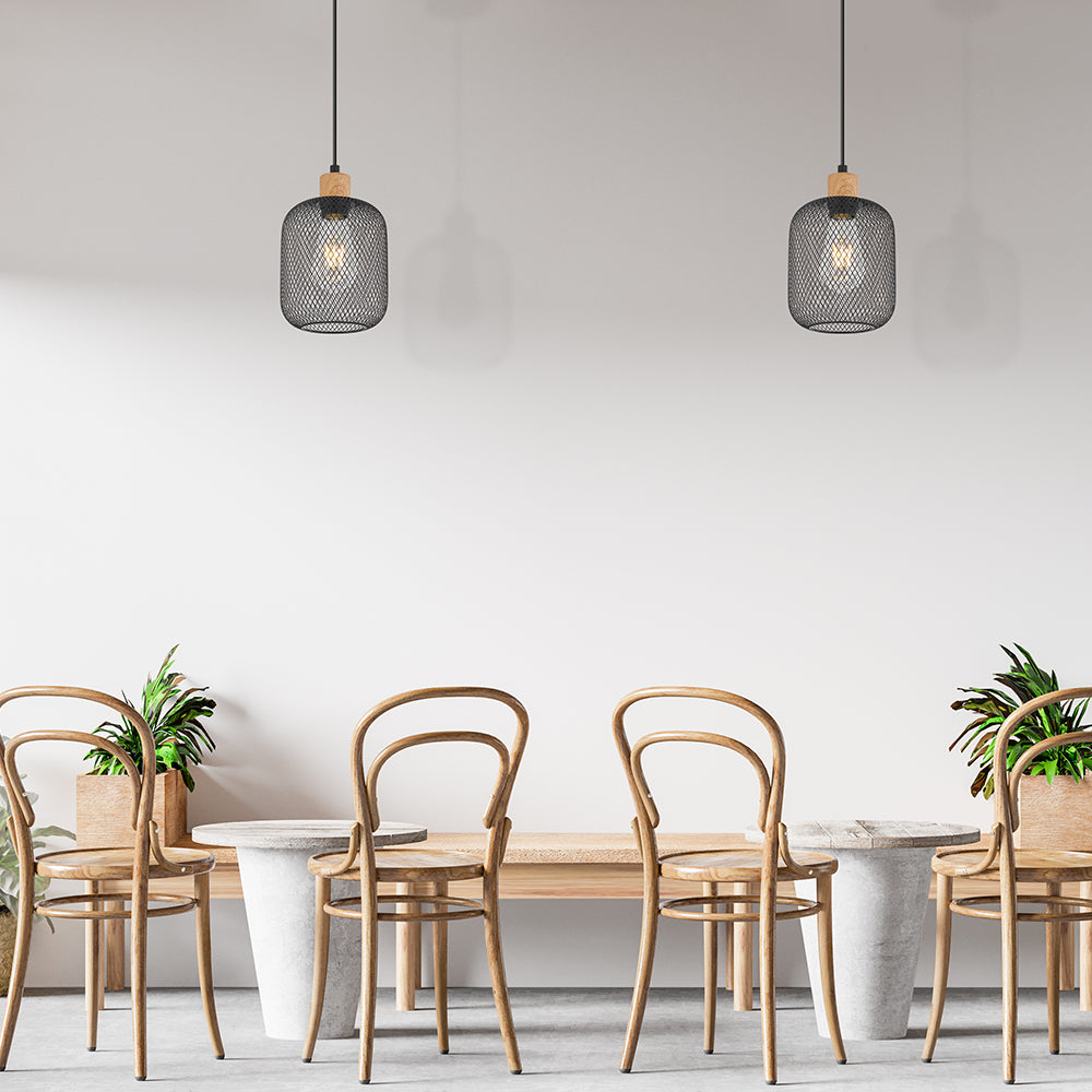 BRY-W001R-1H-1xE27-DRVO-DEKORATIVNA VISILICA