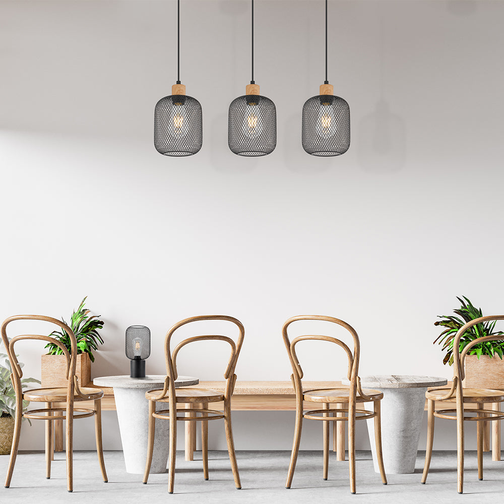 BRY-W001S-3H-3xE27-DRVO-DEKORATIVNA VISILICA