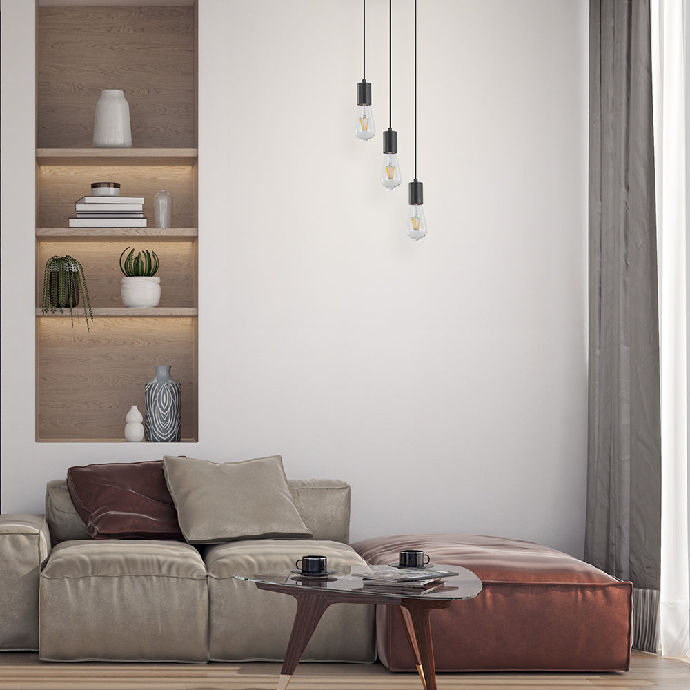 BRY-G006R-3H-3xE27-CRNA-DEKORATIVNA SVETILJKA