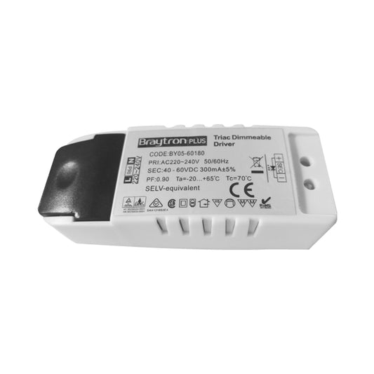 BRY-18W-300ma-IP20-TRIAC DIMABILNI DRAJVER ZA PANELE