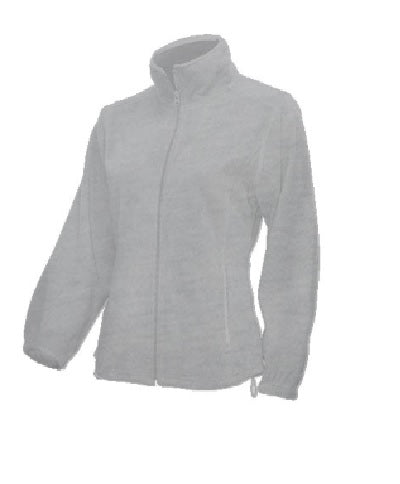 Ženska flis duks-jakna, siva,