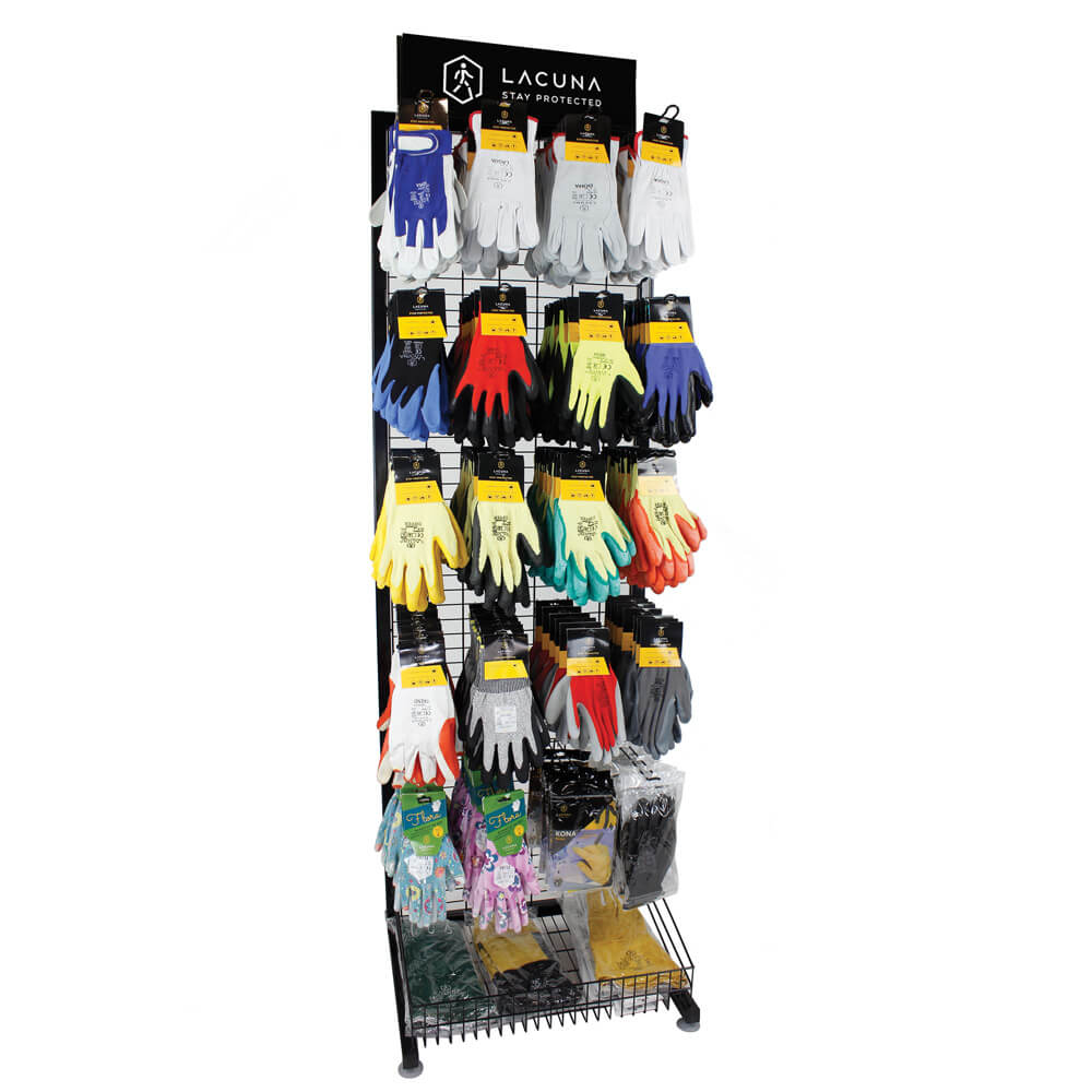 Promotivna polica za rukavice (kukice šifra-KUKICA004,24 kom )