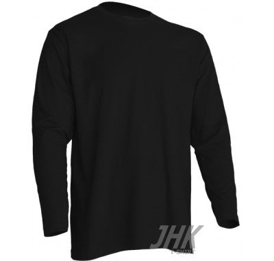 Muška T-shirt majica dugi rukav crna