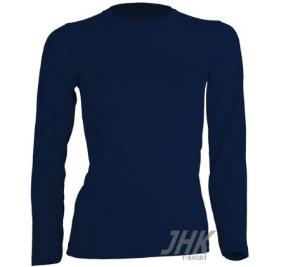 Ženska majica dugih rukava plava