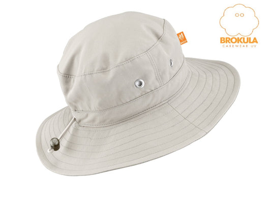 BROKULA CAREWEAR UV šešir dečiji - basic, bež
