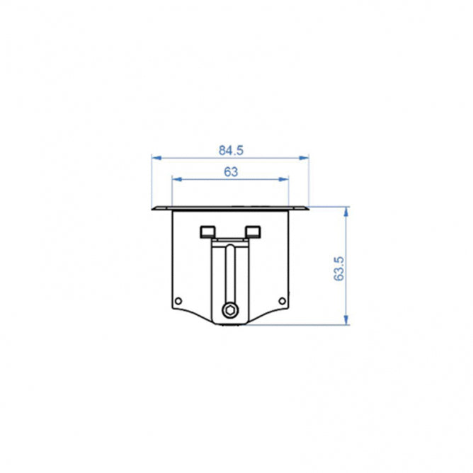 ABL LEVEL CRNI 2XSUKO 1XPUNJAC A+C 1RJ45 CAT 1XHDMI
