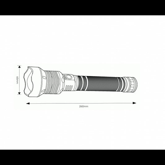 BATERIJSKA LED LAMPA YS-1404 PUNJIVA
