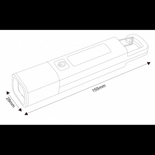 BATERIJSKA LED LAMPA YS-51034 PUNJIVA