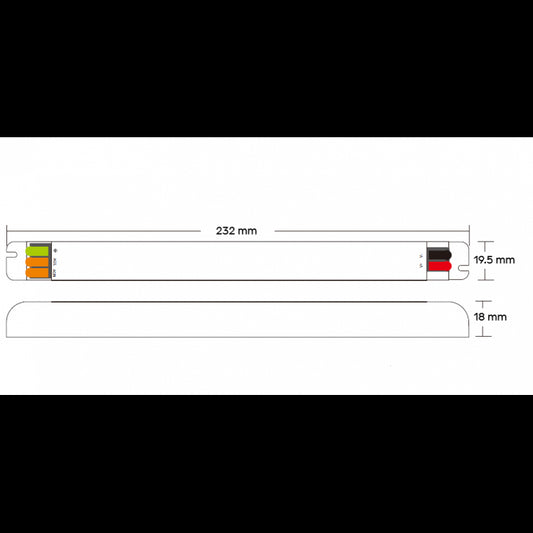 DAWN LED NAPAJANJE SLIM 24V 60W 60WHH-24