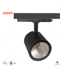DAWN LED REF SINSKI  XS-22 22W 3000K CRNI TROFAZNI