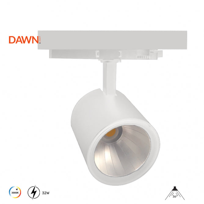 DAWN LED REF SINSKI  XS-32 32W 3000K BELI TROFAZNI