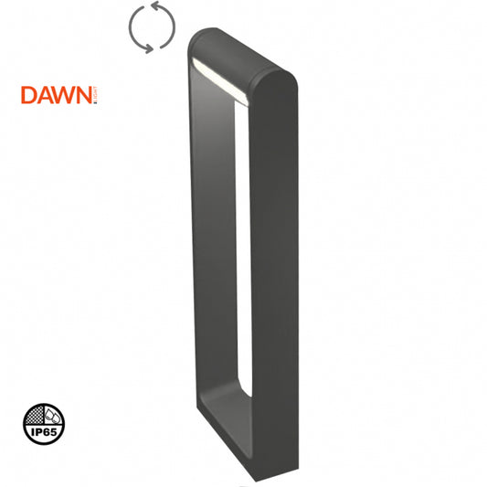 DAWN LED SVETILJKA 0230-600 STUBNA 12W 3000K IP65 SIVA