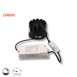 DAWN LED SVETILJKA XG-12 8W CCT CRNA DIM
