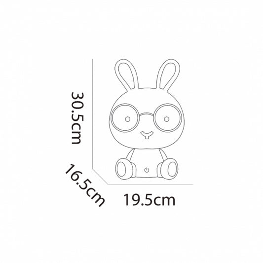 DECIJA STONA LAMPA BS3101 RGB BELA