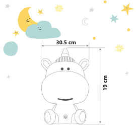 DECIJA STONA LAMPA BS3104 RGB PINK