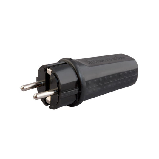 DVOPOLNI UTIKAC CRNI PLASTIKA (2/212-0002)