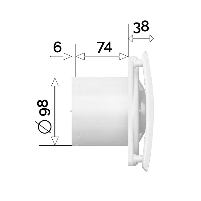 ERA VENTILATOR F100 RIO 4C BELI