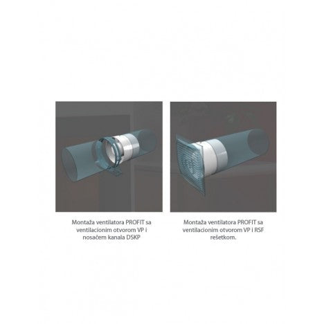 ERA VENTILATOR F100 PROFIT 4BB (EURO 1)