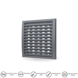 ERA ZALUZINA 1515RRPN SIVA