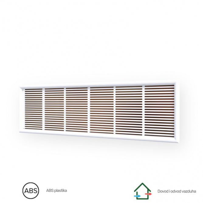 ERA ZALUZINA 2307DP BELA (227x67 mm)