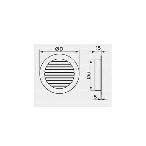 ERA ZALUZINA 25RKM ALU (KRO)
